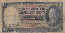 Straits Settlements, 1 Dollar, 1935, FINE, p16b
There are openings.
Estimate: USD 100-200