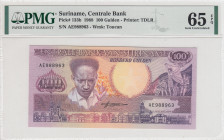 Suriname, 100 Gulden, 1988, UNC, p133b
PMG 65 EPQ
Estimate: USD 20-40