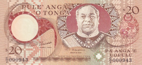 Tonga, 20 Pa'anga, 1995, UNC, p35b
Estimate: USD 25-50