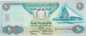 United Arab Emirates, 20 Dirhams, 2000, UNC, p21b
Estimate: USD 20-40
