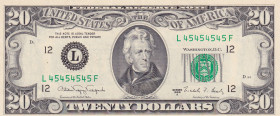 United States of America, 20 Dollars, 1988, UNC, p483
Repeater
Estimate: USD 150-300