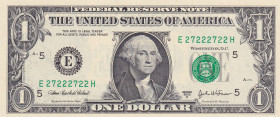 United States of America, 1 Dollar, 2003, UNC, p515b
2 digit radar and repeater
Estimate: USD 50-100