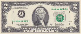 United States of America, 2 Dollars, 2003, UNC, p516b, Radar-Repeater
Estimate: USD 300-600