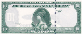 United States of America, 10 Dollars, 1929, UNC, SPECIMEN
New York, American Bank Note Company
Estimate: USD 50-100