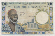 West African States, 5.000 Francs, 1961, XF(-), p704
Pressed
Estimate: USD 200-400