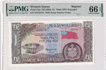 Western Samoa, 5 Pounds, 2020, UNC, p15rp
PMG 66 EPQ
Estimate: USD 25-50