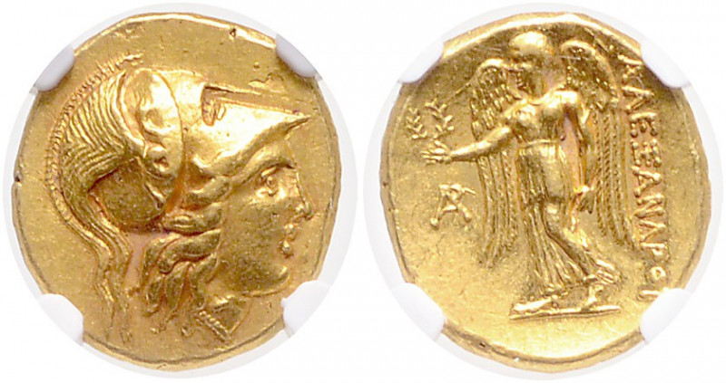 GRIECHENLAND, MAKEDONIEN. Alexander III. der Große, 336-323 v.Chr., AV Stater (c...