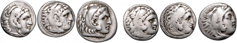 GRIECHENLAND, MAKEDONIEN. Alexander III. der Große, 336-323 v.Chr., AR Drachme. ...