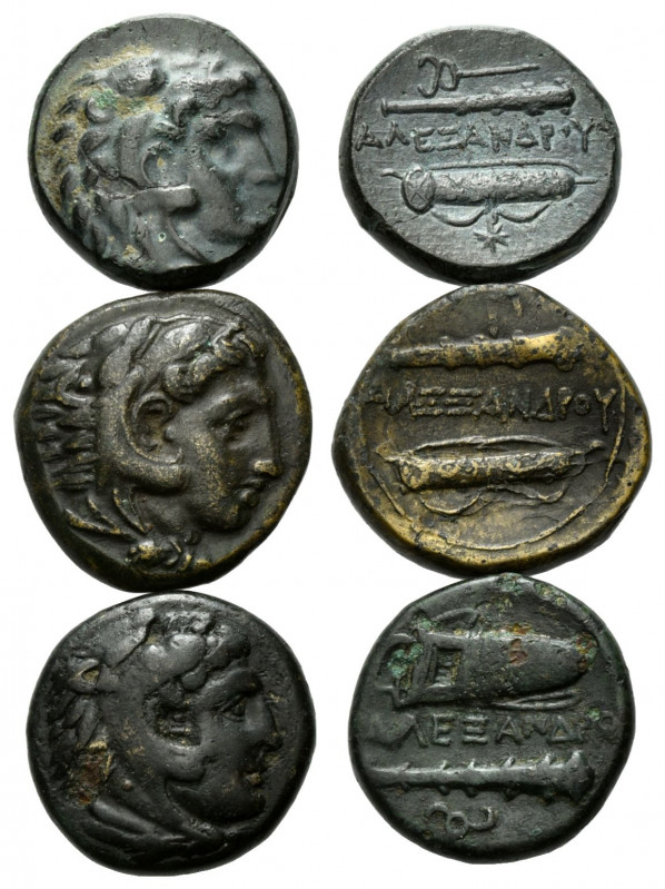 GRIECHENLAND, MAKEDONIEN. Alexander III. der Große, 336-323 v.Chr., AE 17, Tarso...