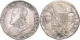 BELGIEN / BRABANT, Philipp II., 1555-1598, Philippstaler (Jahreszahl nicht lesbar).
f.ss
Dav.8623