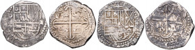 BOLIVIEN, Philipp III., 1598-1621, 2 Reales o.J.(1605-13) PR, Potosi.
2 Stk., s-ss
KM 8