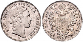 HAUS HABSBURG, Franz Joseph I., 1848-1916, Lira 1852 V, Venedig.
Kr., vz
Her.703; J.307