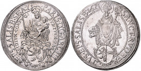 SALZBURG, ERZBISTUM, Paris Graf Lodron, 1619-1653, Taler 1623.
vz-prägefr.
Dav.3504; Pr.1195