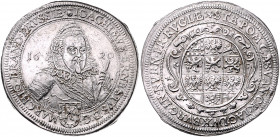 BRANDENBURG-ANSBACH, Joachim Ernst, 1603-1625, Taler 1620.
selten, kl.Kr., vz-st
Dav.6228