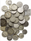 PREUSSEN, Wilhelm II., 1888-1918, 5 Mark 1898 A. DAZU:49 weitere Silbermünzen, Gesamtgewicht ca. 550g, darunter: BAYERN, Otto, 1886-1913, 3 Mark 1910....