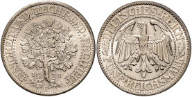 WEIMARER REPUBLIK, 1919-1933, 5 Reichsmark 1931 F. Eichbaum.
vz
J.331
