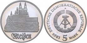 DEUTSCHE DEMOKRATISCHE REPUBLIK, 1949-1991, 5 Mark 1983 A. Meissen.
PP
J.1543