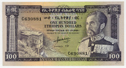 ÄTHIOPIEN, National Bank of Ethiopia, 100 Dollars ND(1966).
I/I-
Pick 29