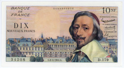 FRANKREICH, Banque de France, 10 Nouveaux Francs 06.04.1961.
4 min. Pinholes, I
Pick 142