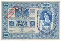 ÖSTERREICH, Oesterreichisch-Ungarische Bank, 1000 Kronen 04.10.1920. Ausgegeben nach dem 4.Oktober 1920.
I
Pick 48