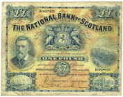 SCHOTTLAND, National Bank of Scotland, 1 Pound 11.11.1922, M, Sign.Samuel/McKissock.
IV
Pick 248b