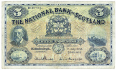 SCHOTTLAND, National Bank of Scotland, 5 Pound 01.07.1955, Sign.Dandy/Alexander.
III
Pick 259d