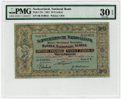 SCHWEIZ, National Bank, 20 Franken 01.07.1922.
PMG 30
Pick 27a