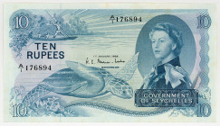 SEYCHELLEN, Government of Seychelles, 10 Rupees 01.01.1968.
I-
Pick 15a