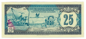 Netherlands Antilles 25 Gulden 1979
P# 17; #0011042568; XF