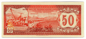 Netherlands Antilles 50 Gulden 1980
P# 18; #0002328795; VF