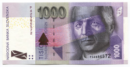 Slovakia 1000 Korun 2002
P# 42a; № P42586572; AUNC