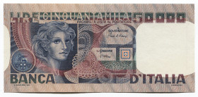 Italy 50000 Lire 1980
P# 107c; #UB285288D; UNC
