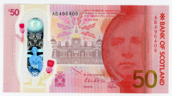 Scotland 50 Pounds 2021 (2020)
P# NEW; # AB496408; UNC
