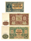 Russia - South 50-100-500 Roubles 1919 - 1920 Unissued
P# S438-440; XF-UNC