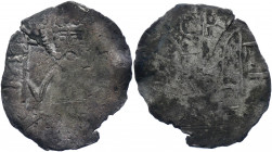 Russia Kiev Srebrennik 978 - 1015 (ND) Vladimir Svyatoslavovich
Silver 2.21 g.; Type III; Vladimir Svyatoslavovich (978-1015).