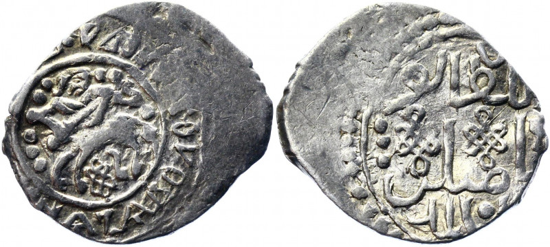 Russia Serpukhov Denga Vladimir the Brave 1393 - 1400 R2
GP2# 3060 С; R-2; Silv...