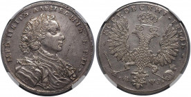 Russia 1 Rouble 1707 H R1 NNR AU53
Bit# 184; Diakov# 232 R1; Silver; AUNC