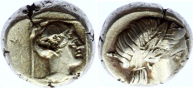 Ancient Greece Lesbos Mytilene EL Hekte / Sixth Stater 377 - 326 BC
Bodenstedt ...
