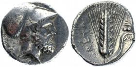 Ancient Greece Lucania, Velia AR Nomos 340 - 334 BC
HN Italy 1284; SNG Ashmolean 1198 (same dies); Williams 271 (O154 /R211); Silver 7.13 g.; Obv.: H...