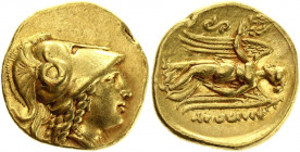 Ancient Greece Macedonia AV Stater 323 - 317 BC Philip III Arrhidaeus
Price P13; ADM II Series IX; Gold 8.59 g.; Philip III Arrhidaios (323-317 BC); ...