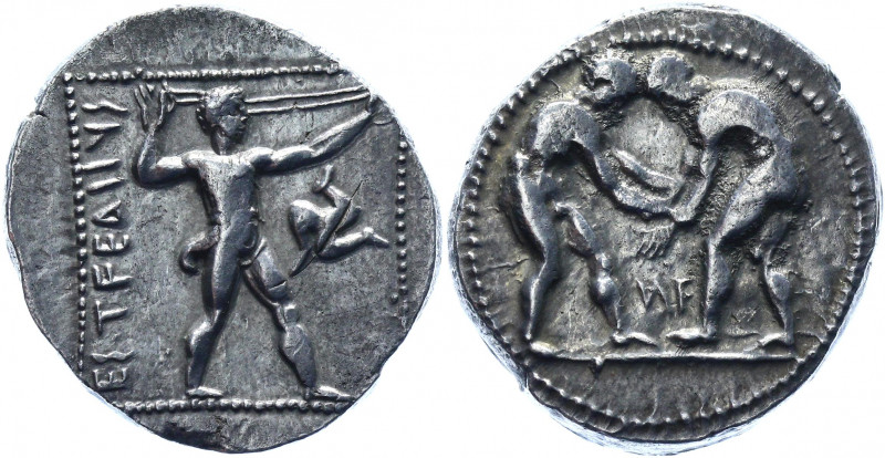 Ancient Greece Pamphylia, Aspendos AR Stater 380 - 330 BC
Tekin Series 4; SNG F...