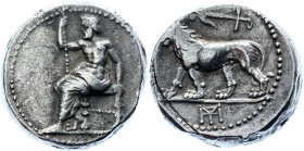 Ancient Greece Seleukid Empire AR Tetradrachm 311 - 303 BC Antiochos I Soter
SC 88.2b; HGC 9, 67a; Silver 15.77 g.; Seleukos I Nikator (312-281 BC); ...