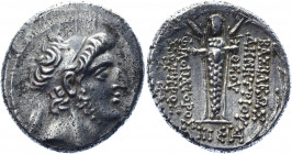 Ancient Greece Seleukid Empire AR Tetradrachm 95 - 94 BC SE 218 Demetrios III Eukairos
CSE 860; SC 2450.7; Silver 16.20 g.; Demetrios III Eukairos (9...