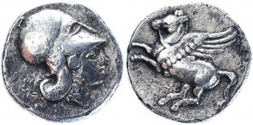 Ancient Greece Sicily AR Stater 305 - 295 BC Agathocles of Syracuse
HGC 2, 1408; Calciati Pegasi II,18; Silver 8.41 g.; Agathocles (317-289 BC); Obv....