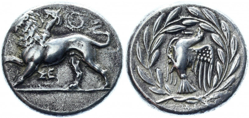 Ancient Greece Sikyonia, Sikyon AR Stater 335 - 330 BC
BCD Peloponnesos 218; HG...
