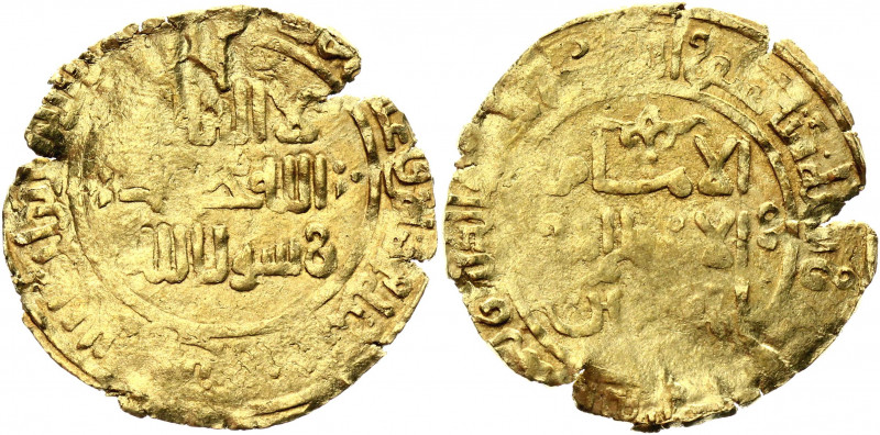 Mongol Empire Siankiang AV Dinar 1229 - 1241 (ND) Ögedei
Gold 2.60 g.; Ögedei (...