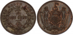 British North Borneo 1 Cent 1882 H
KM# 2; UNC