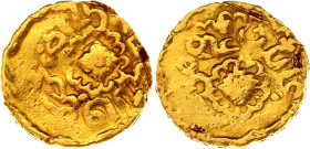 Morocco Abd al-Rahman AU Denar 1850 AH 1250
Gold 3.30g 17mm