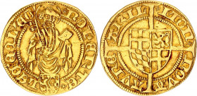 German States Archbishop of Cologne Goldgulden 1400 -1500
Fb. 799; Felke 1374; Noss 407 o; Gold 3.30 g.; Ruprecht von der Pfalz 1463-1480