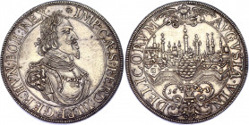 German States Augsburg 1 Taler 1643
KM# 77; Silver; Ferdinand III; AUNC with nice toning